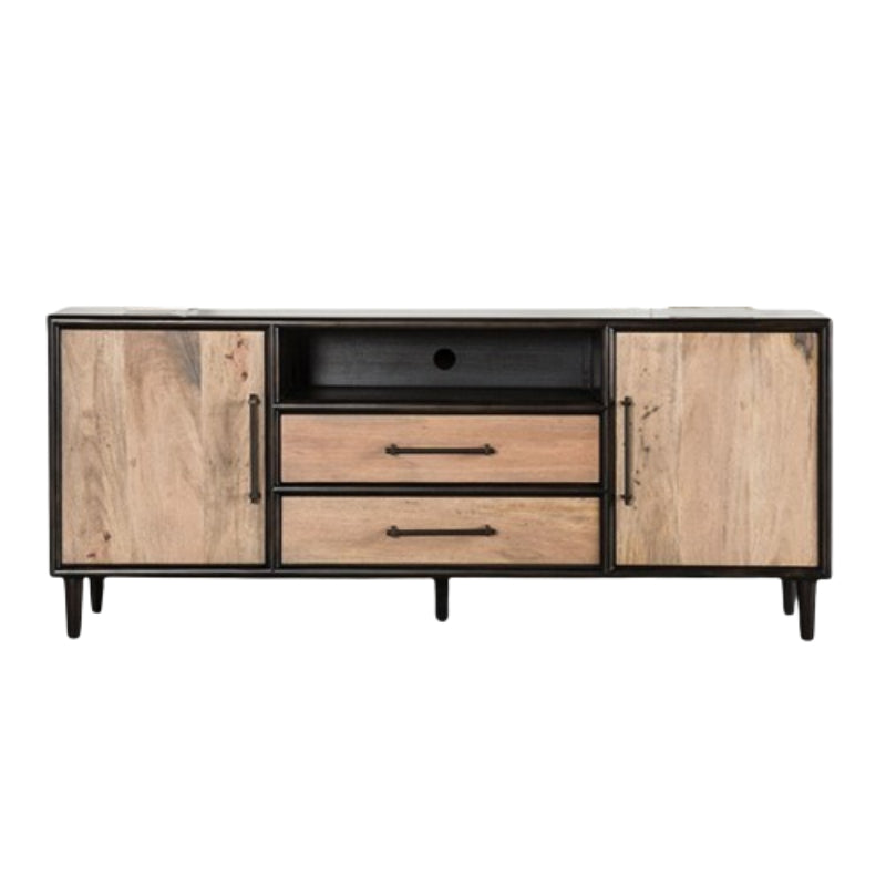 Lakeside TV Stand for up to 72" TVs by Furniture of America - Light White