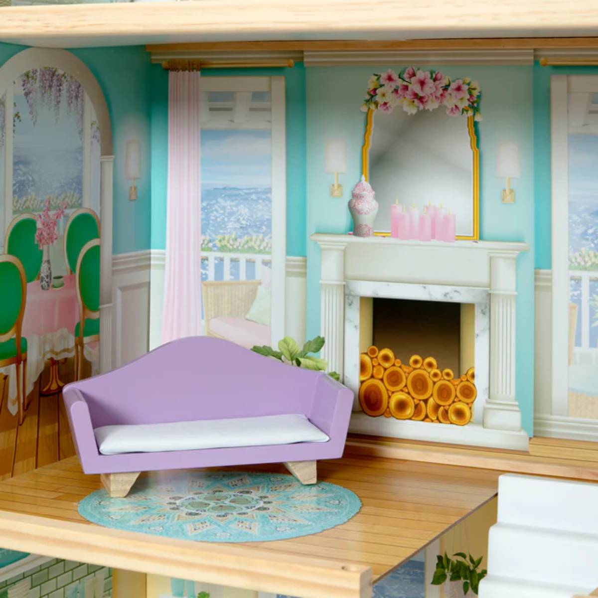 Delta Children My Size Dollhouse with Accessories