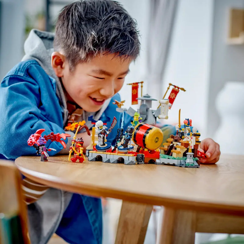 LEGO NINJAGO Tournament Battle Arena Toy Set (659-Pieces)