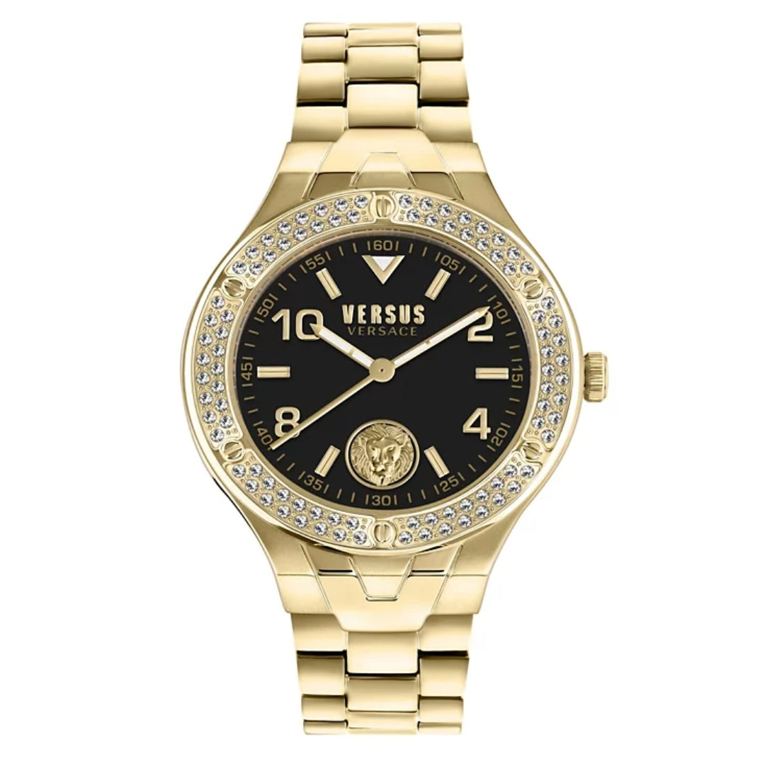 Versus Versace Vittoria Women's 38mm Gold-Tone Bracelet Watch