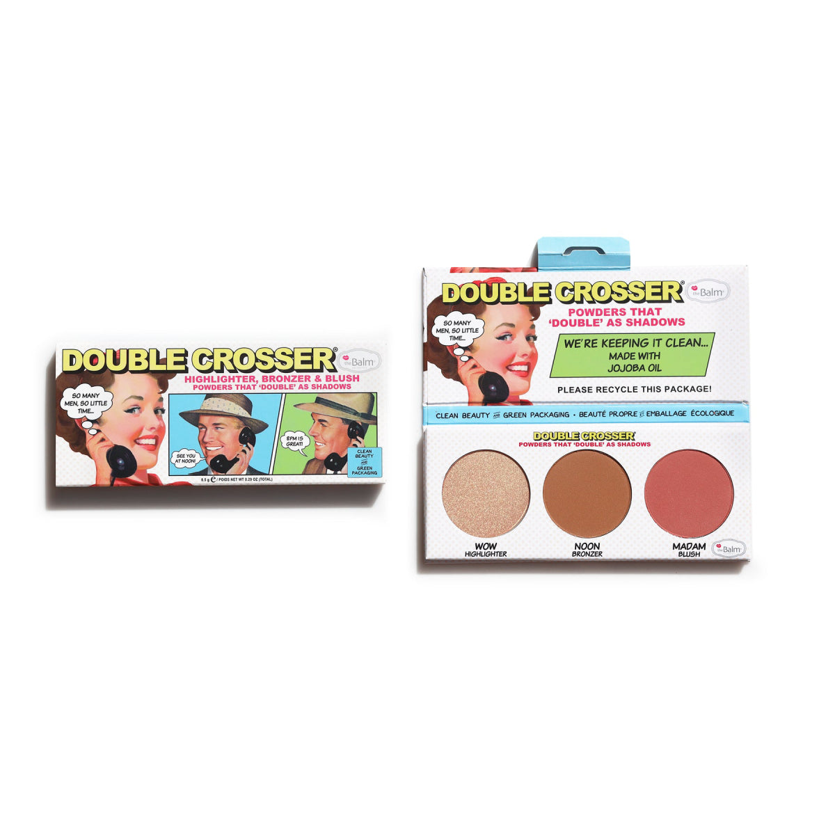 theBalm Double Crosser Face Palette