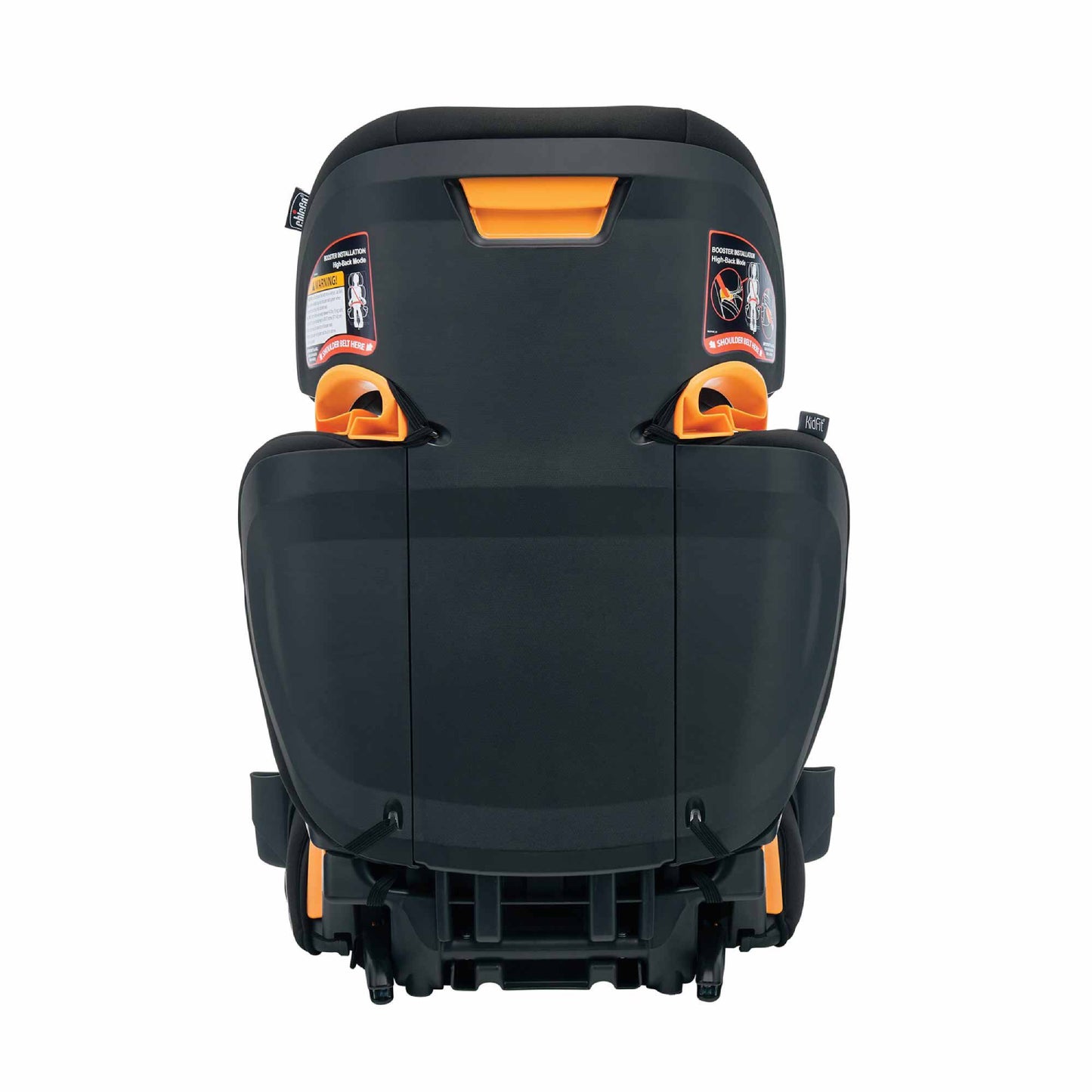 Chicco KidFit ClearTex Plus 2-in-1 Belt-Positioning Booster Car Seat - Obsidian