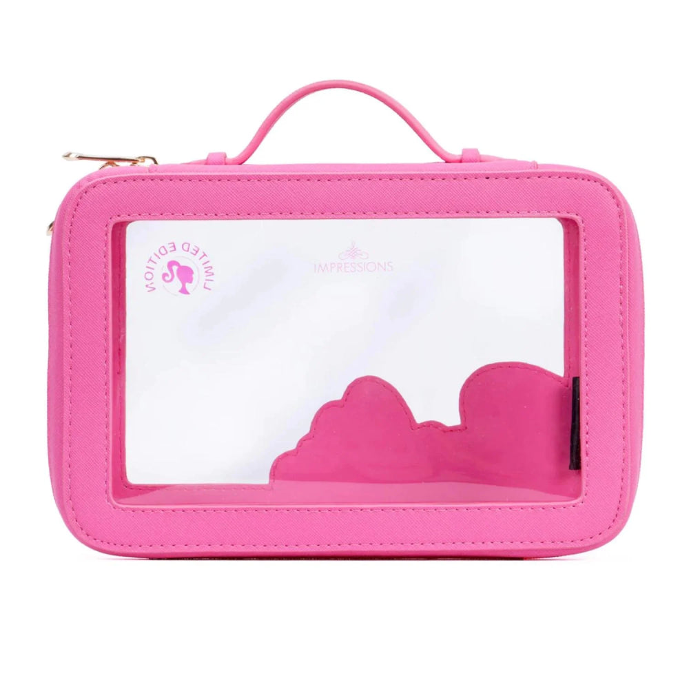 Impressions Vanity Barbie Travel Makeup Case - Pink
