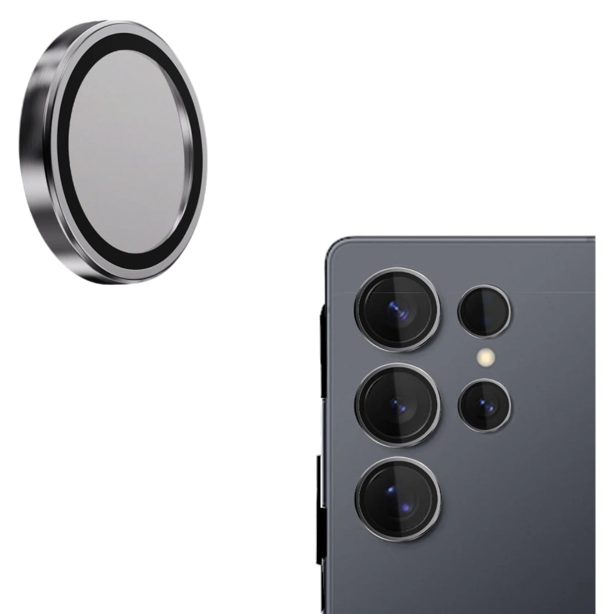 Gadget Guard Camera Lens Protector for Samsung Galaxy S25 Ultra - Silver