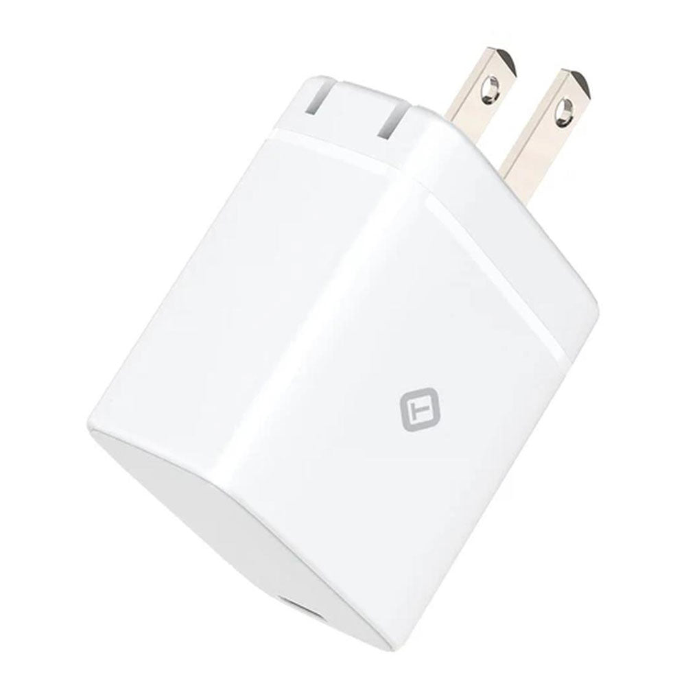 TekYa 65 Watts GaN Single USB-C Port Wall Charger - White