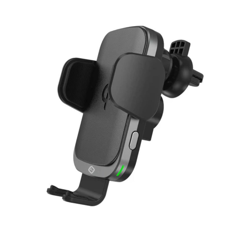 Tekya 15 Watts Auto-Tek Qi Wireless Charging Car Mount - Black
