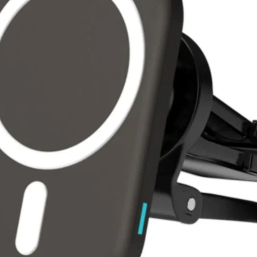 TekYa 3 in 1 15W Fast Magnetic Qi MagMount - Black