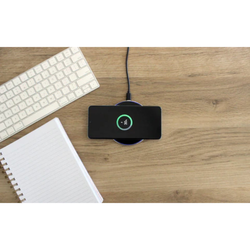 TekYa 20 Watts QiTeck 2.0 Wireless Charging Pad - Black