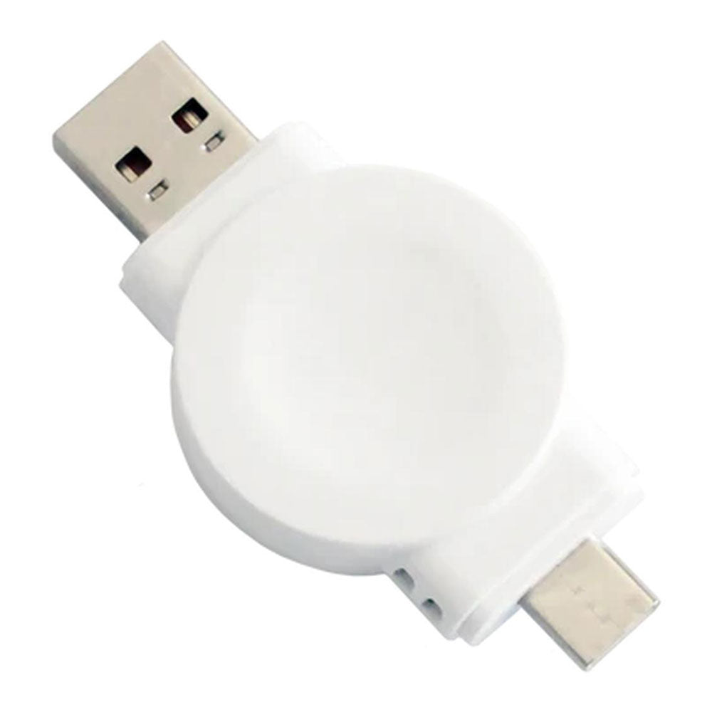TekYa Apple Watch Dongle with Magnet Snap - White