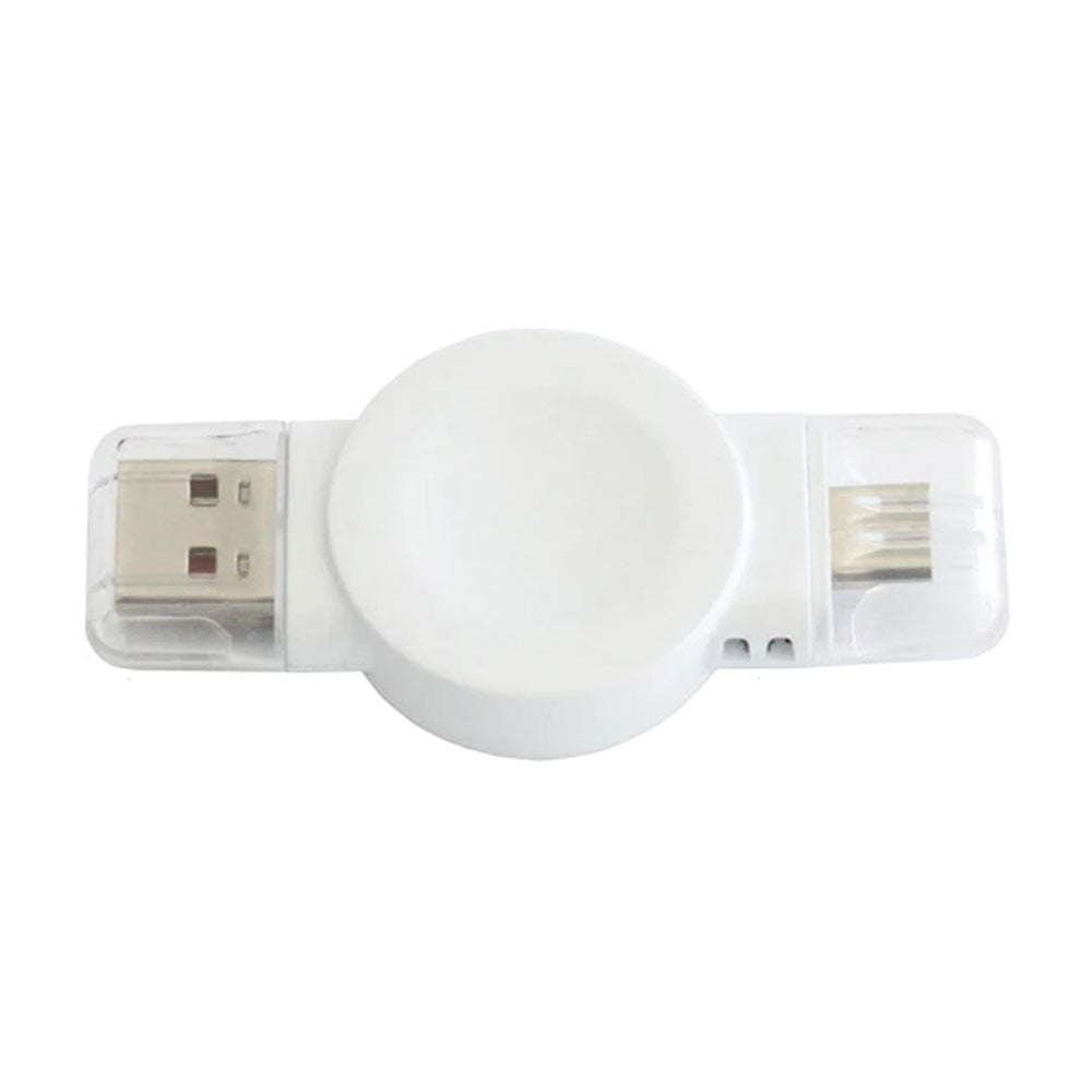 TekYa Apple Watch Dongle with Magnet Snap - White