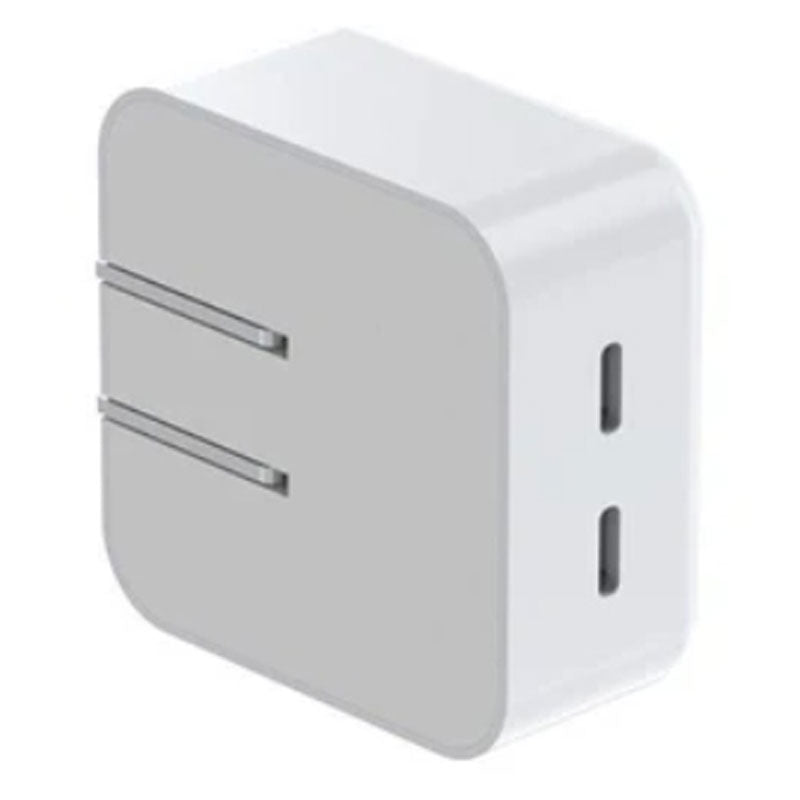 TekYa 35 Watts Power Delivery USB-C Dual Wall Charger - White