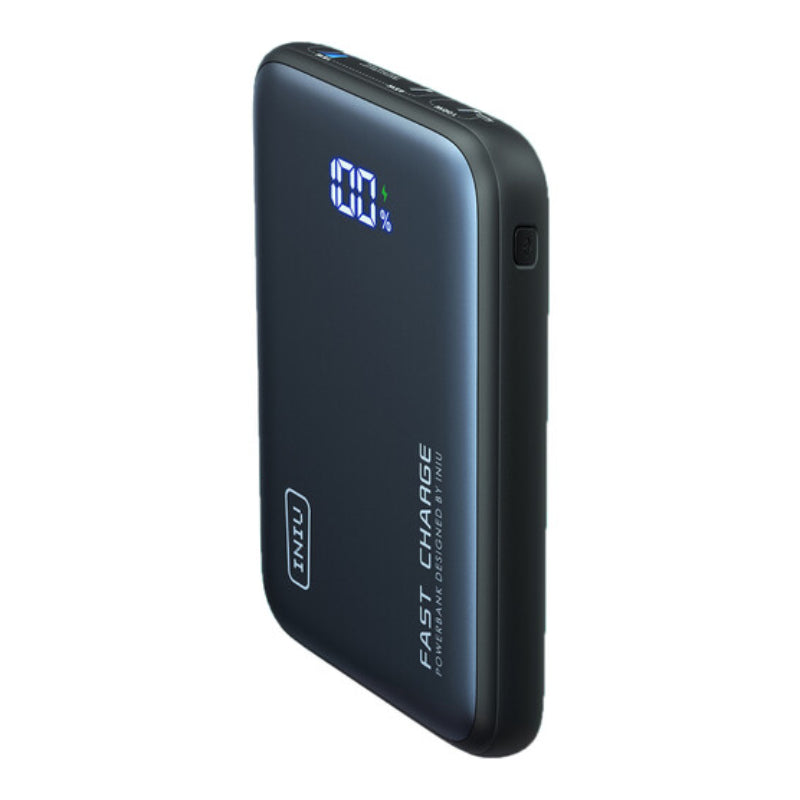 INIU P63-P1 Leopard Power 25000mAh 100W Portable Power Bank with LED Display - Blue/Black