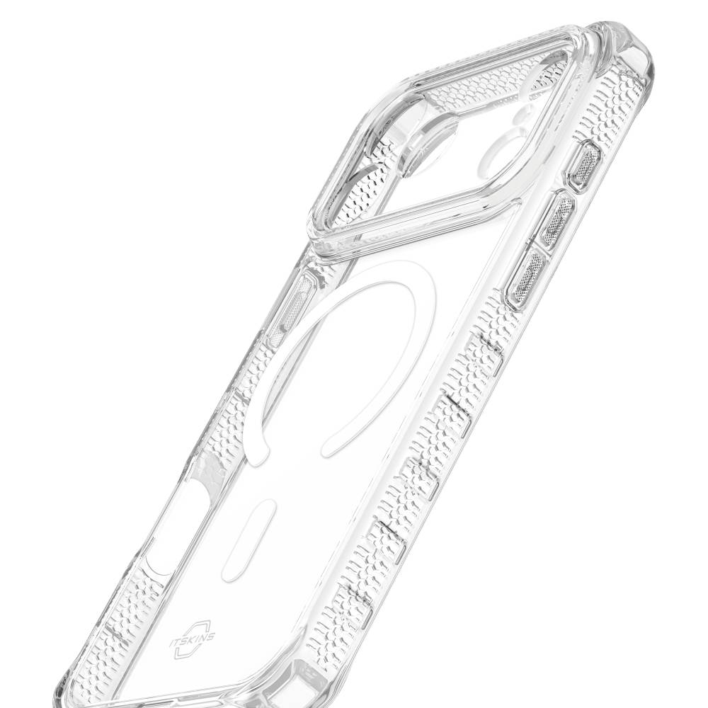 ITSKINS Hybrid_R Clear MagSafe Case for Apple iPhone 17 Pro - Clear