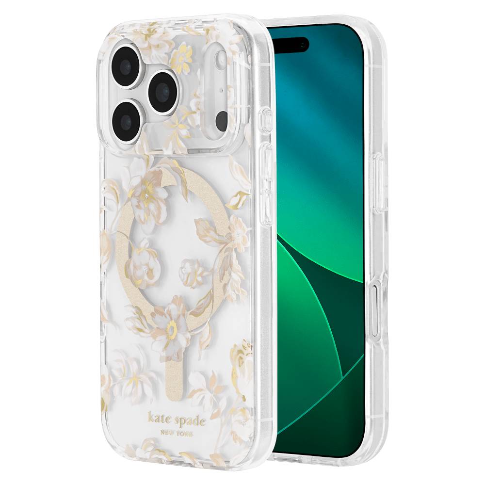 Case-Mate Kate Spade New York Magsafe Case for Apple iPhone 17 Pro Max - Clear/Beige