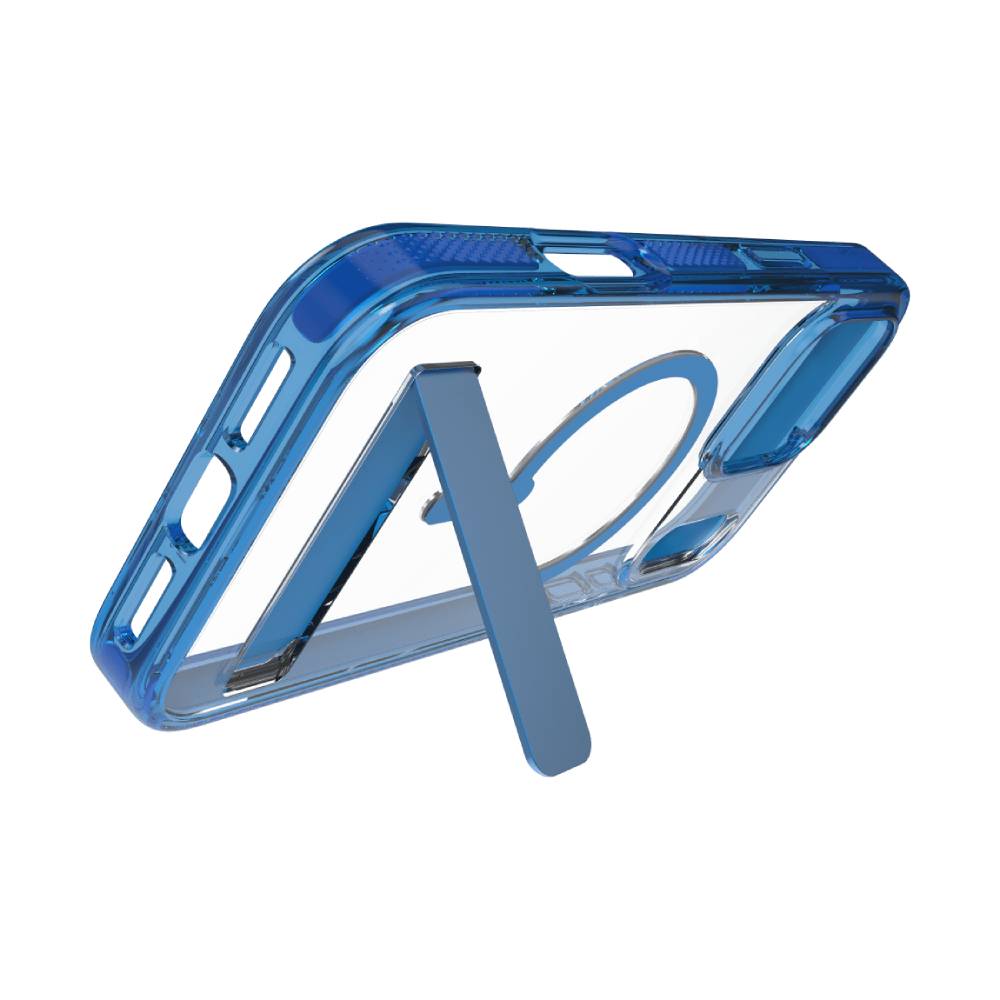 ZAGG Santa Cruz Snap MagSafe Case with Kickstand for Apple iPhone 17 Pro Max - Blue