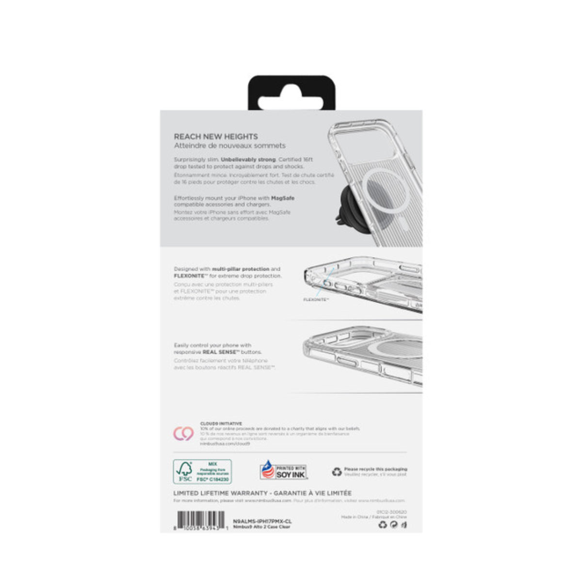 Nimbus9 Alto 2 MagSafe Case for Apple iPhone 17 Pro Max