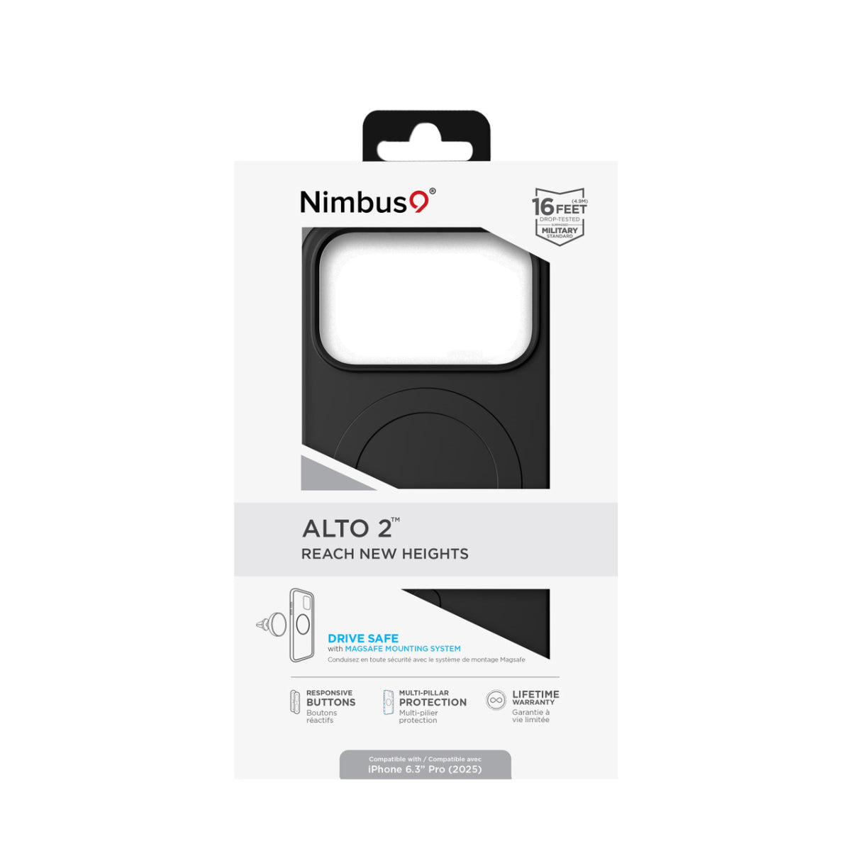 Nimbus9 Alto 2 MagSafe Case for Apple iPhone 17 Pro