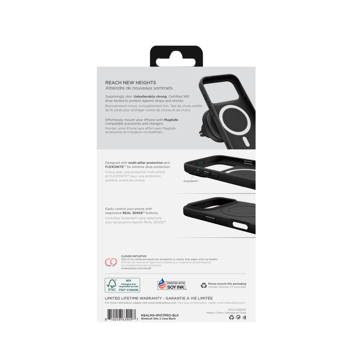 Nimbus9 Alto 2 MagSafe Case for Apple iPhone 17 Pro