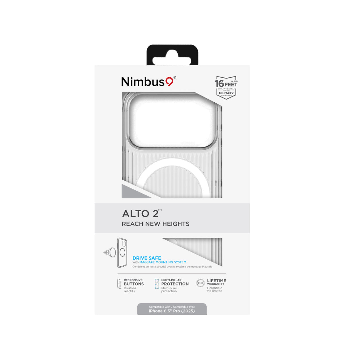 Nimbus9 Alto 2 MagSafe Case for Apple iPhone 17 Pro