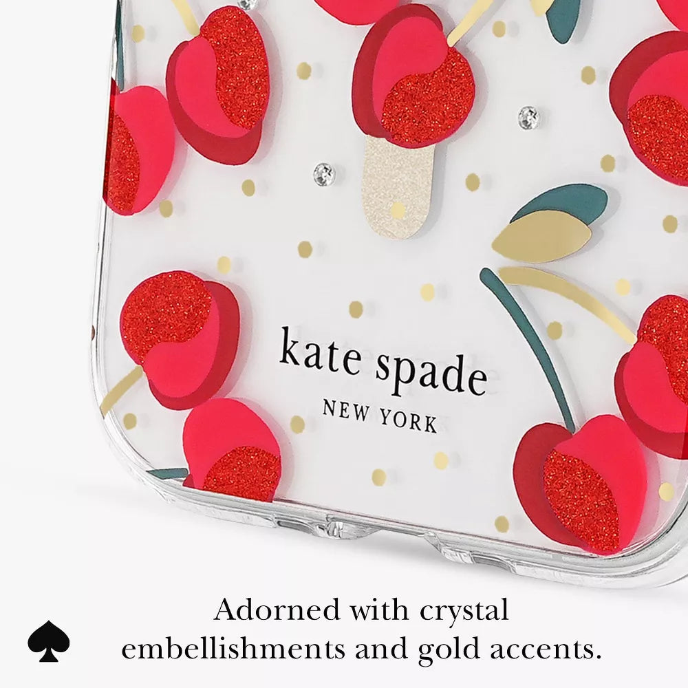 Kate Spade New York MagSafe Case for Apple iPhone Air - Clear/Red