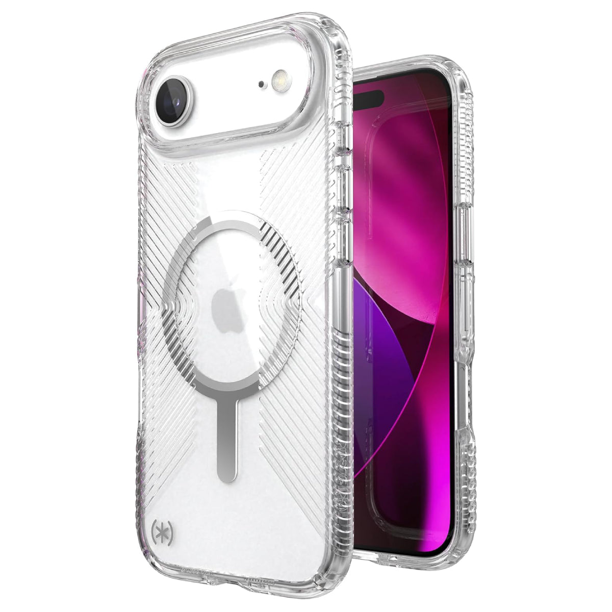 Speck Presidio Grip Case for Apple iPhone Air - Clear