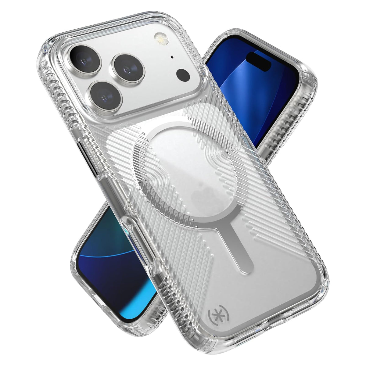 Speck Presidio Grip Case for Apple iPhone 17 Pro - Clear