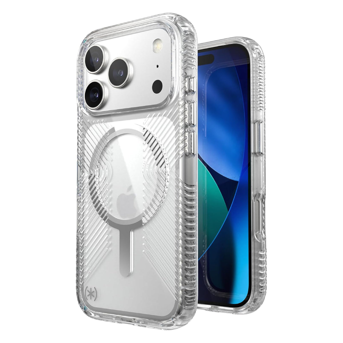 Speck Presidio Grip Case for Apple iPhone 17 Pro - Clear