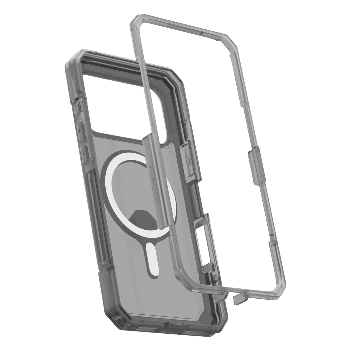 Urban Armor Gear Trooper MagSafe Case with Removable Frame for Apple iPhone 17 Pro Max - Gray