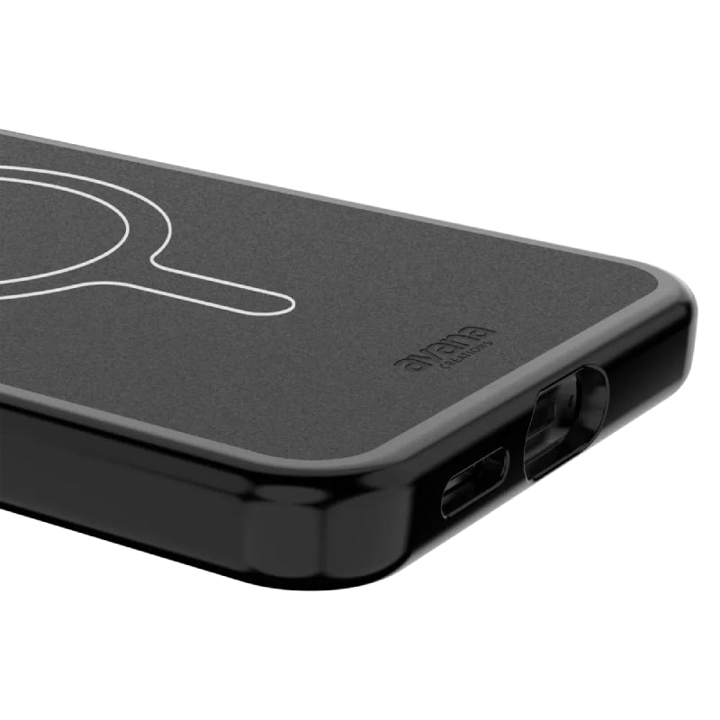 Avana Creation Grip-It MagSafe Case for Samsung Galaxy S25 FE - Black