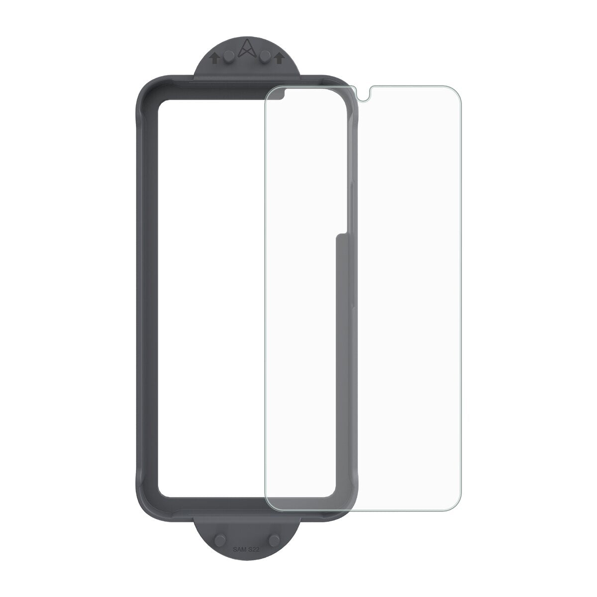 Axessorize ARMORGlass Pro 2.5D Curved Screen Protector for Samsung Galaxy S22 - Clear