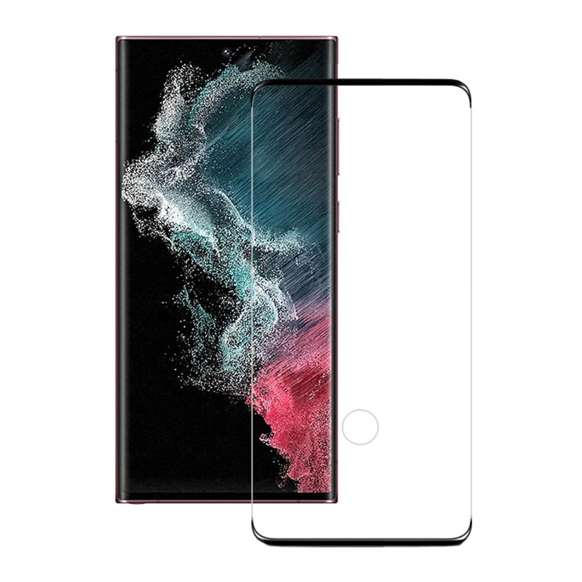 Axessorize ARMORGlass 2.5D Screen Protector for Samsung Galaxy S22 Ultra - Clear