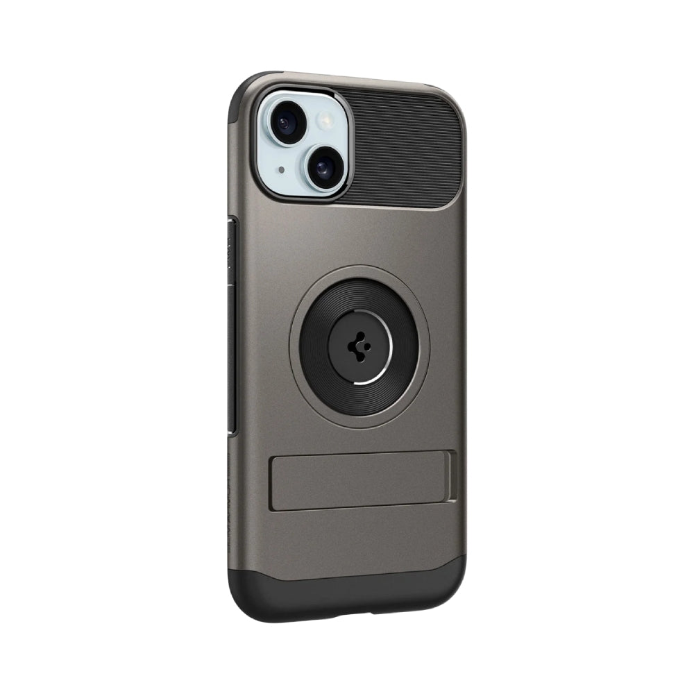 Spigen Slim Armor Magfit Case for iPhone 15 - Gray