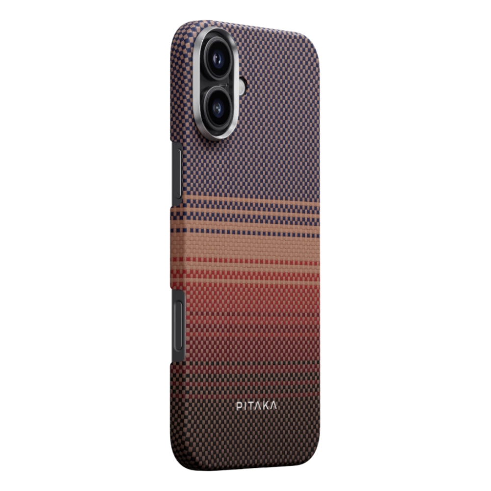 Pitaka Sunset Moonrise Tactile Woven Case for iPhone 16 Plus