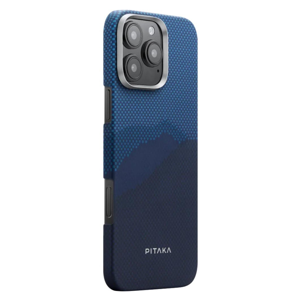 Pitaka Over the Horizon StarPeak Tactile Woven Case for iPhone 16 Pro Max - Blue