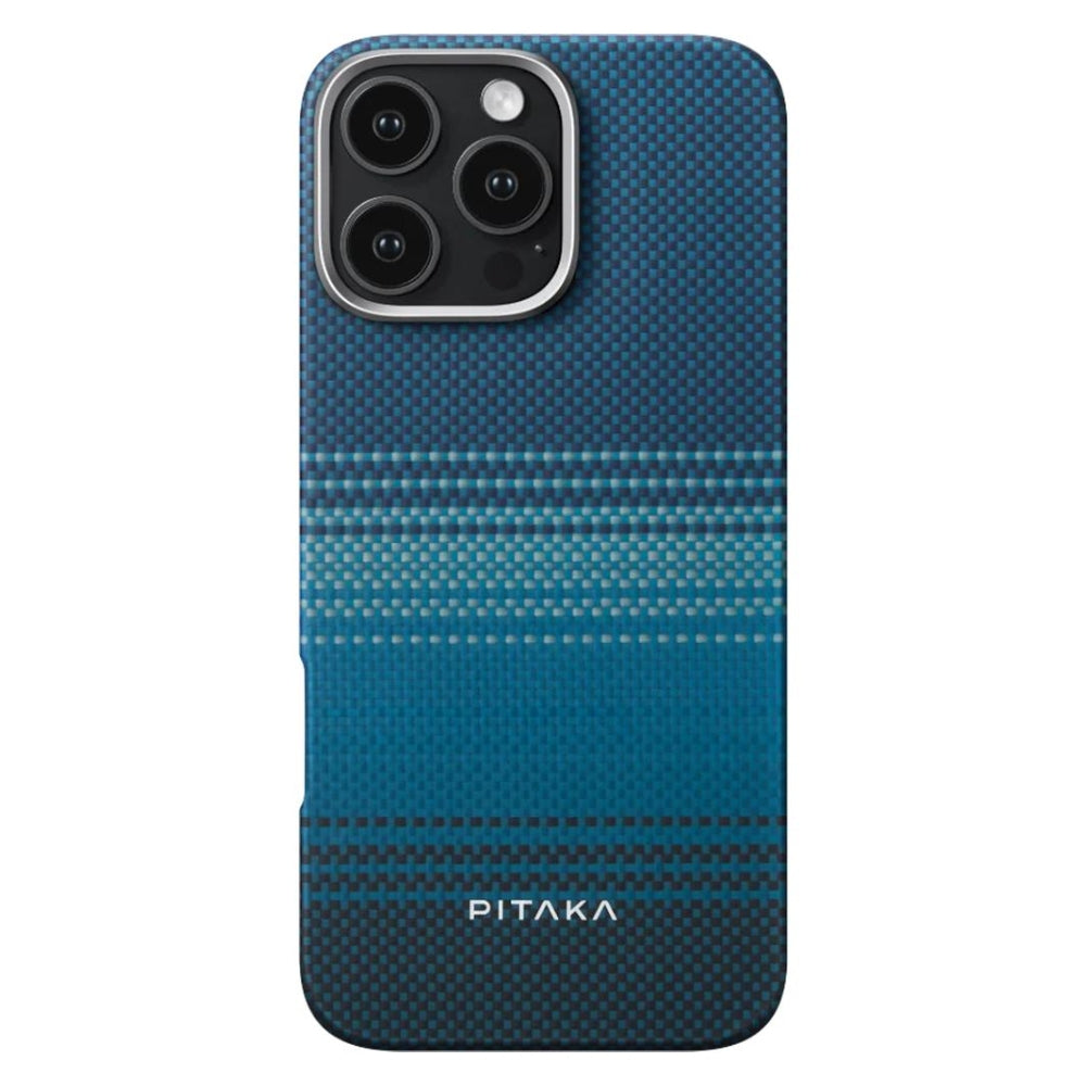 Pitaka Moonrise Military-Grade Protective Case for iPhone 16 Pro Max -Blue