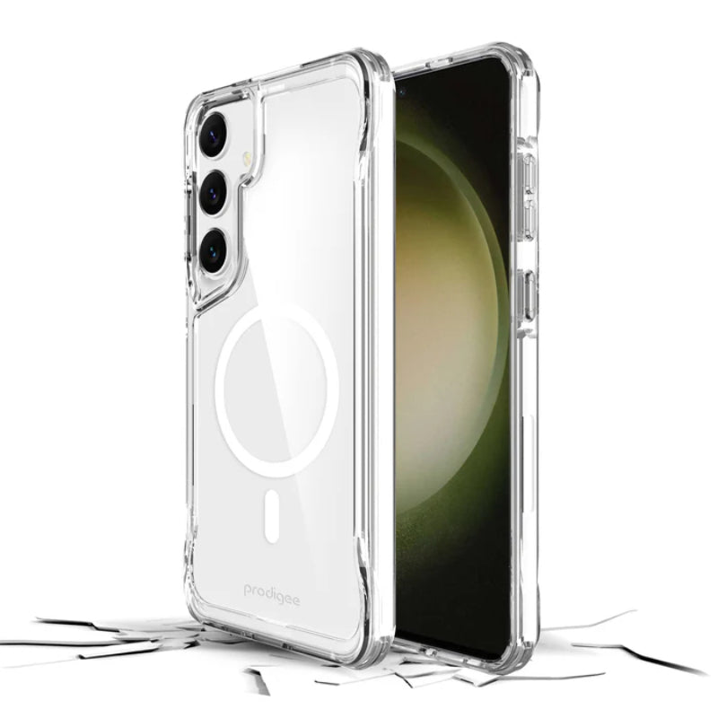 Prodigee Super Hero Case for Samsung Galaxy S25 - Clear