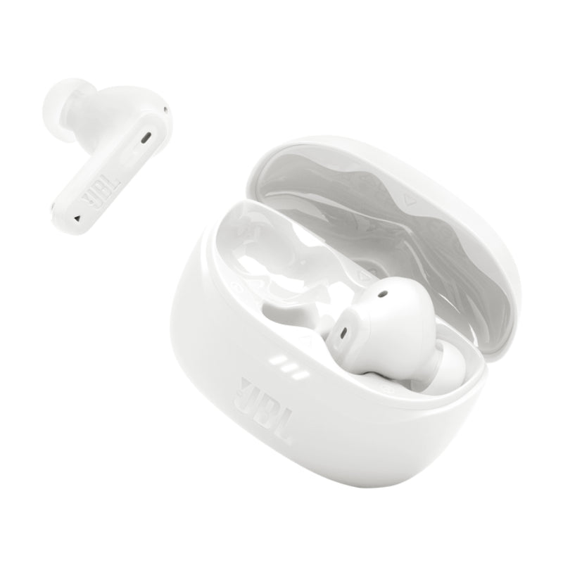 JBL Tune Beam 2 Noise Cancelling In-the-Ear Earbuds - White