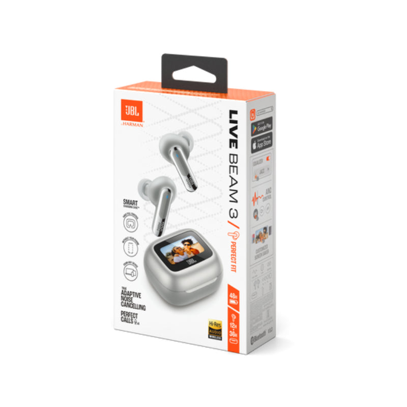 JBL Live Beam 3 True Wireless Noise-Cancelling Earbuds