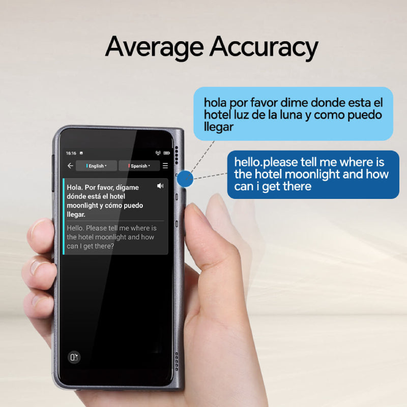 Timekettle New T1 Handheld Translator Device - Gray