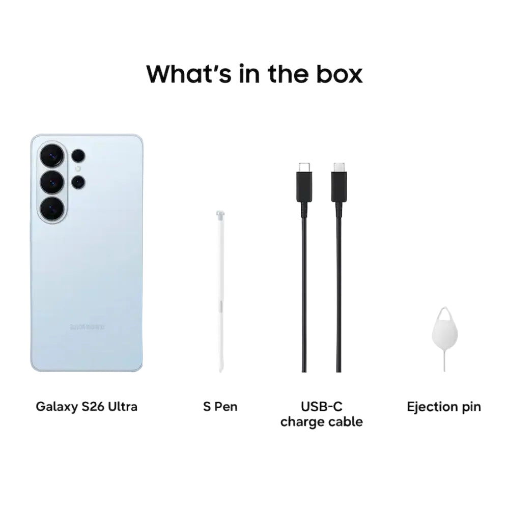 Samsung Galaxy S26 Ultra Smartphone - Requires 3-Month Activation