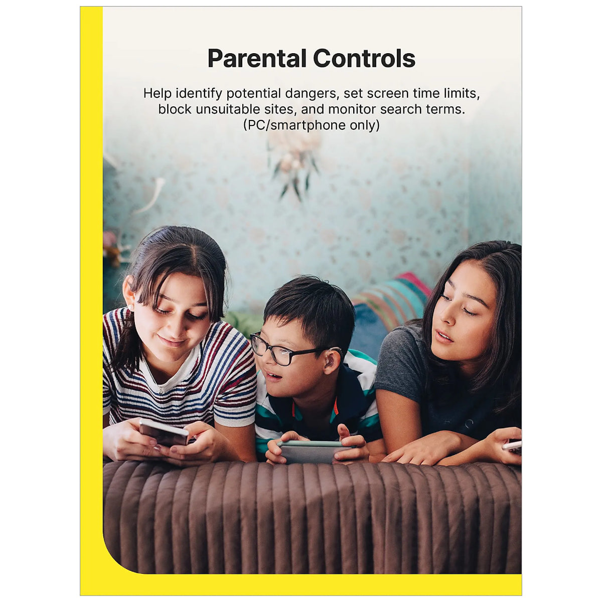 Norton 360 Deluxe Parental Controls & Firewall Antivirus Software for 5 Devices, 1 Year-Digital Download