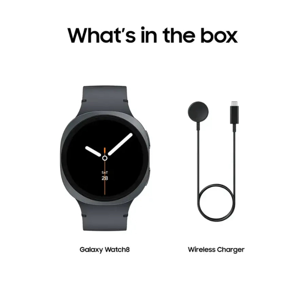 Samsung Galaxy Watch8 44mm Aluminum Case Smartwatch with Sport Band - Bluetooth