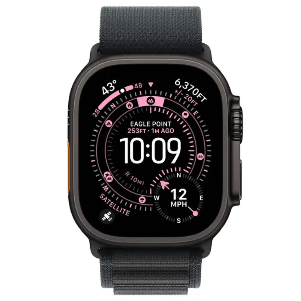 Apple Watch Ultra 3 Unisex 49mm Titanium Case Smartwatch with Band - GPS + Cellular