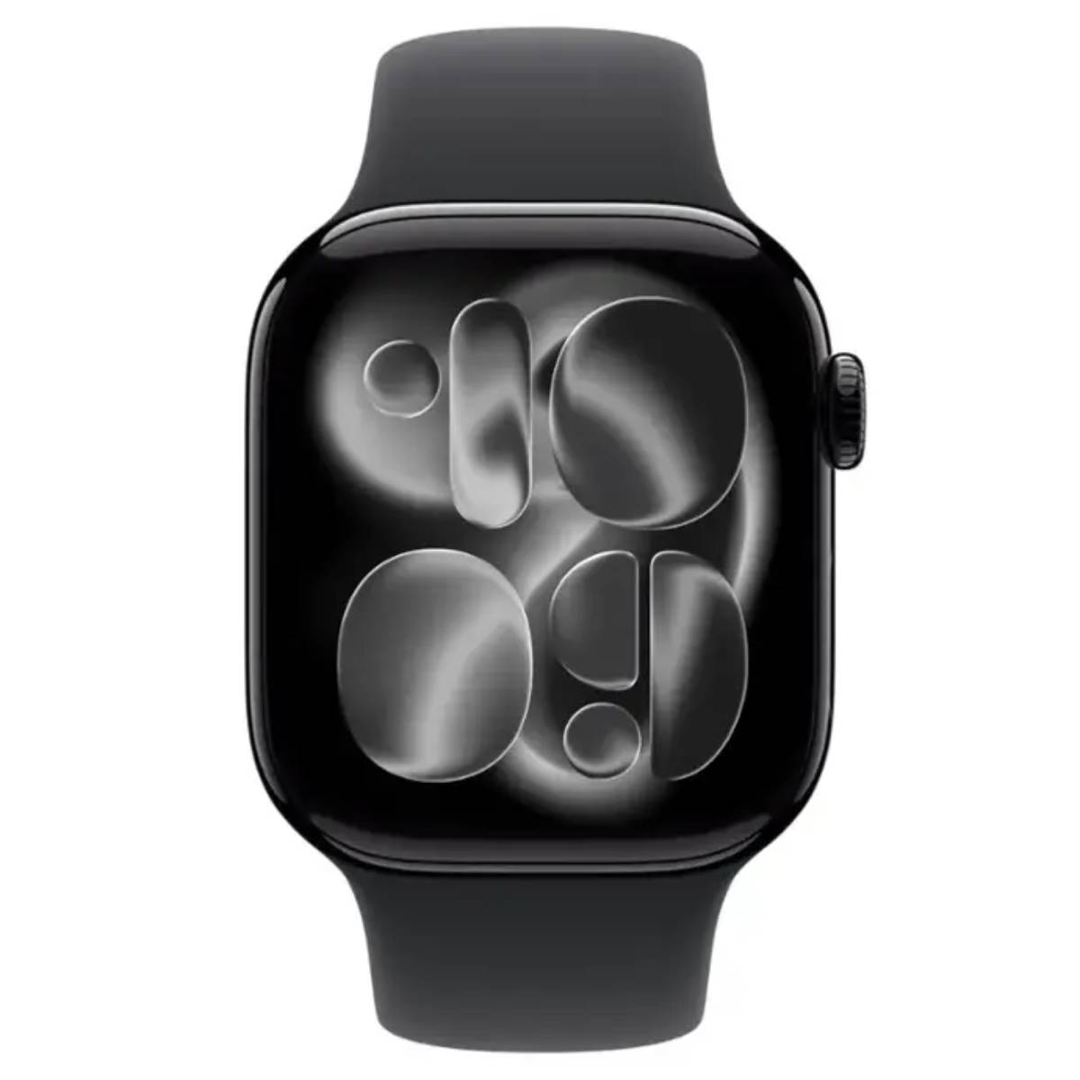 Apple Watch Series 11 Unisex 42mm Aluminum Case Smartwatch with Black Sport Band - GPS + Cellular
