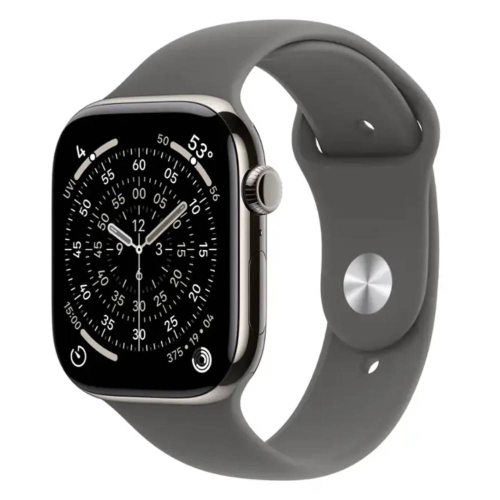 Apple Watch Series 11 Unisex 42mm Aluminum Case Smartwatch with Black Sport Band - GPS + Cellular