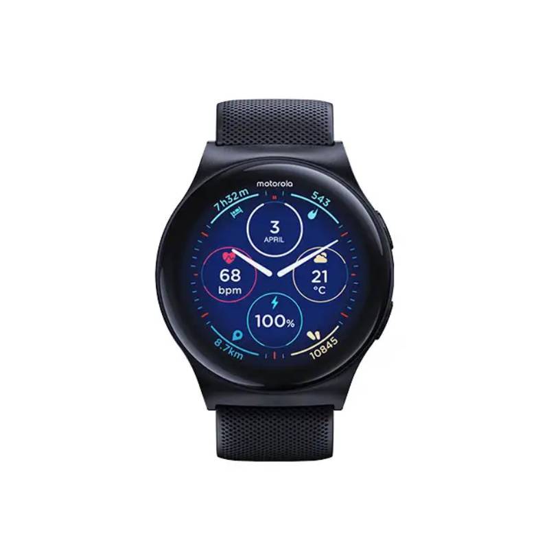 Motorola Moto 120 Zinc Alloy Case Smartwatch with Band