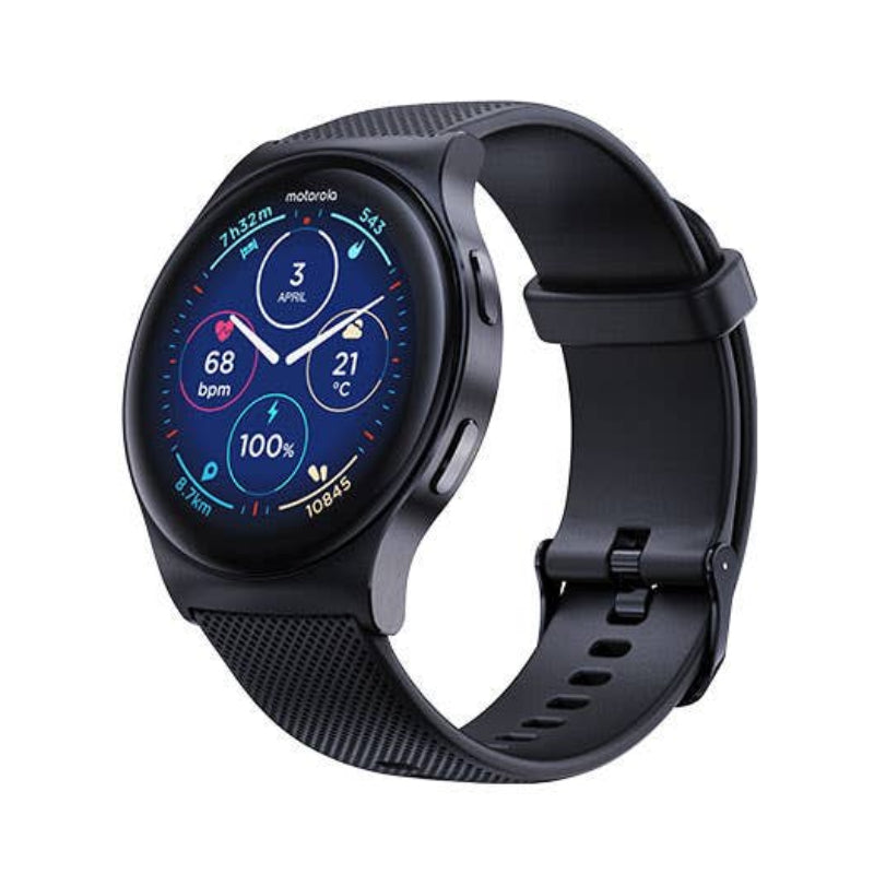 Motorola Moto 120 Zinc Alloy Case Smartwatch with Band