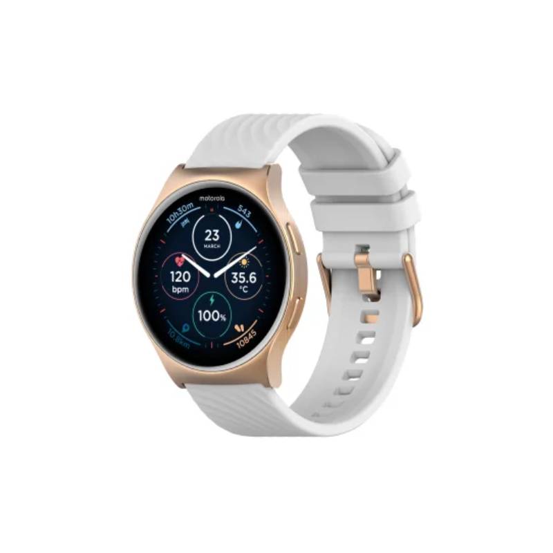 Motorola Moto 120 Zinc Alloy Case Smartwatch with Band