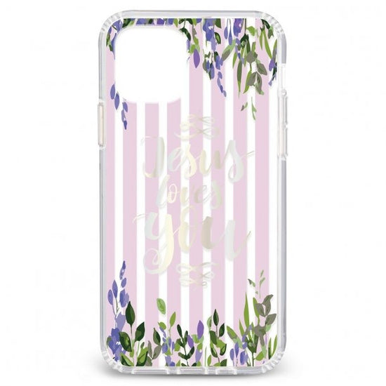 Ellie Los Angeles Jesus Loves You Case for Apple iPhone 12 and iPhone 12 Pro - Multicolor - Curacao