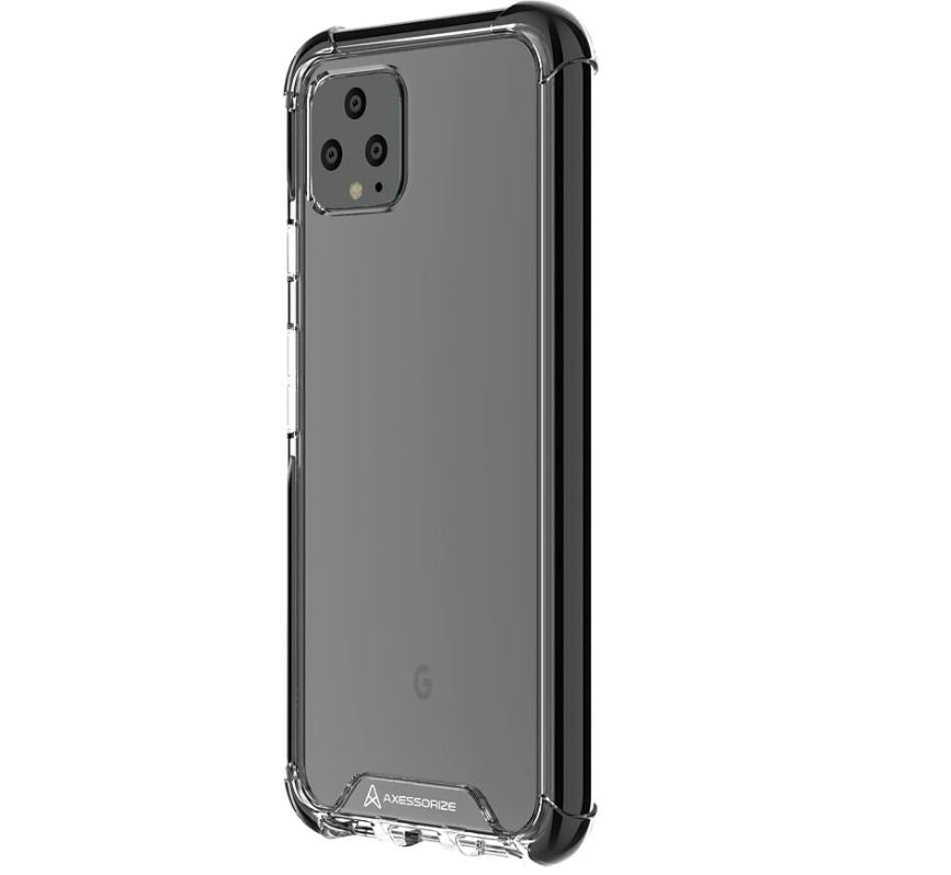 Funda protectora Axessorize PROShield con durabilidad de grado militar para Google Pixel 4 - Negro